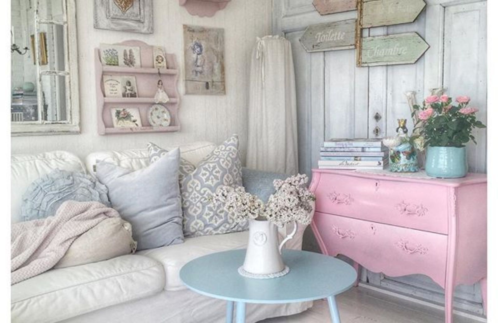 I 10 accessori e complementi che non possono mancare in una casa shabby chic