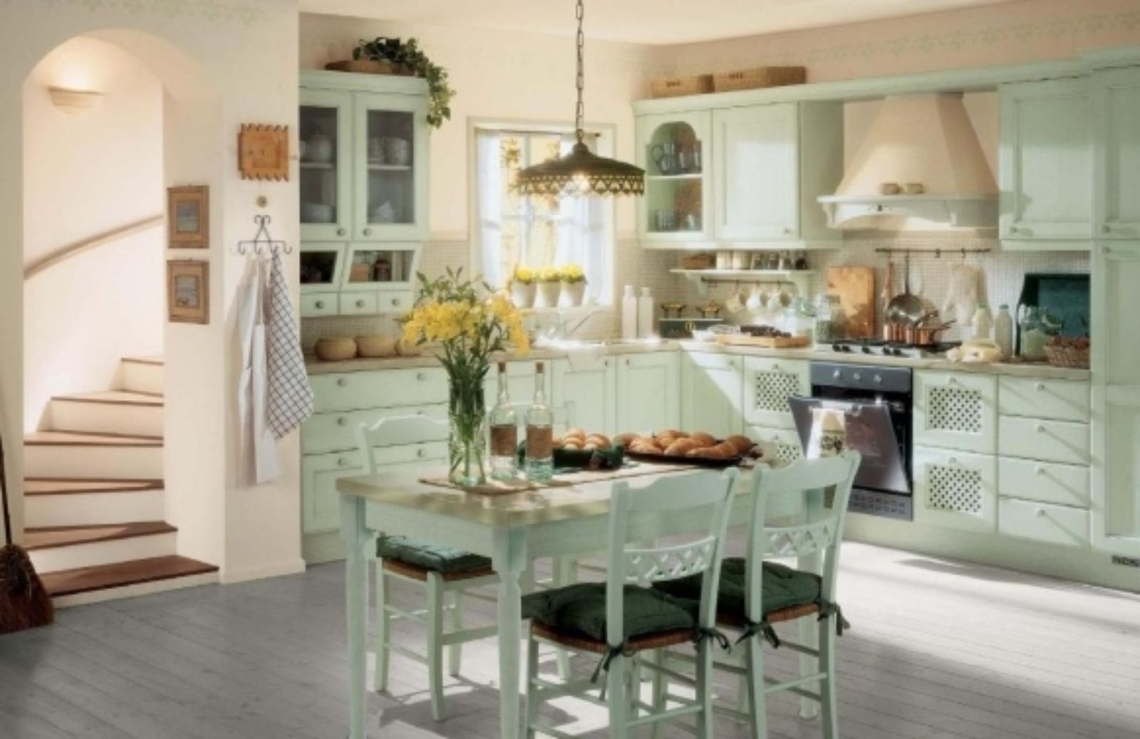 I 5 consigli di arredo per una cucina shabby chic