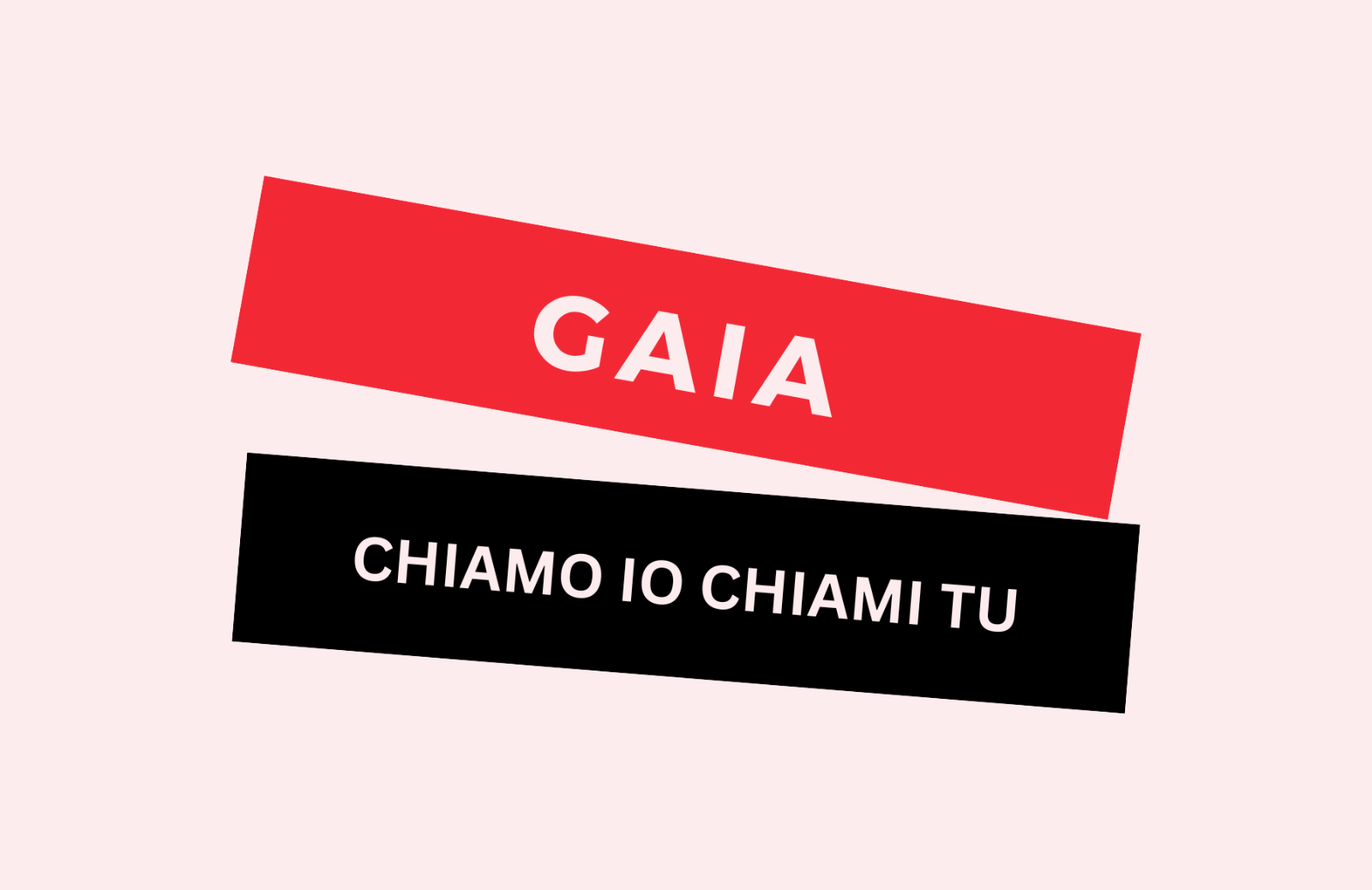 “Chiamo io chiami tu” di Gaia: il testo