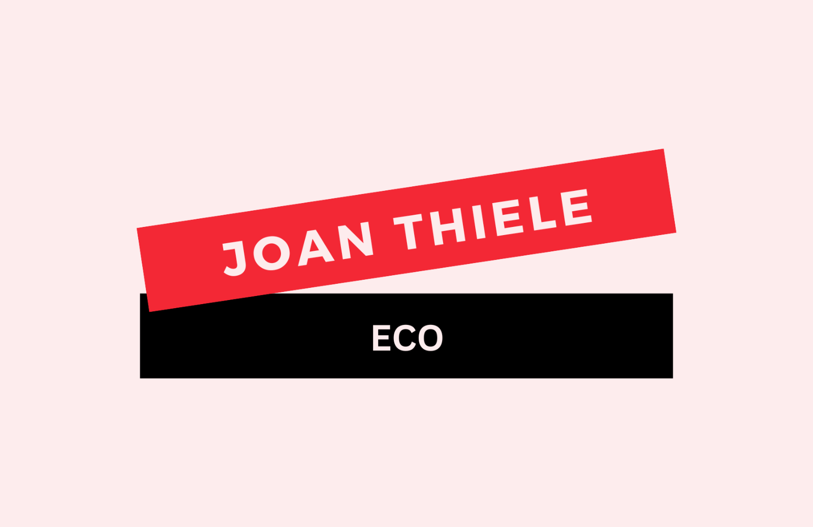 “Eco” di Joan Thiele: il testo