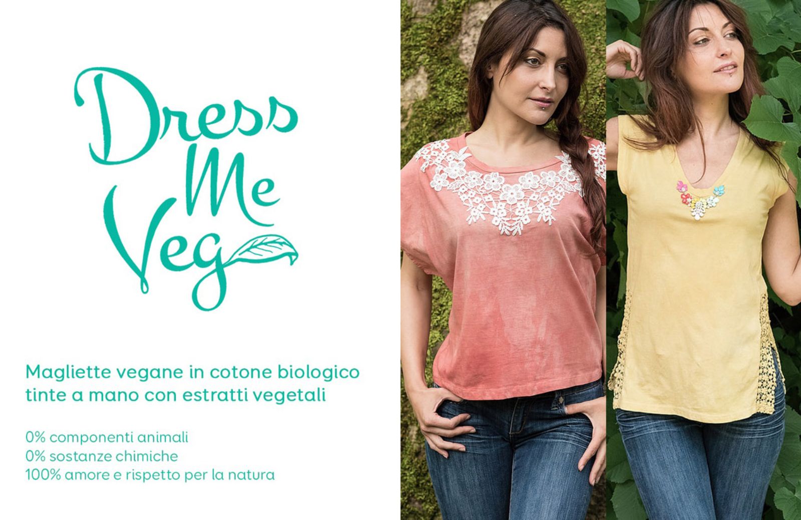 Dress me Veg, l’abbigliamento 100% vegan