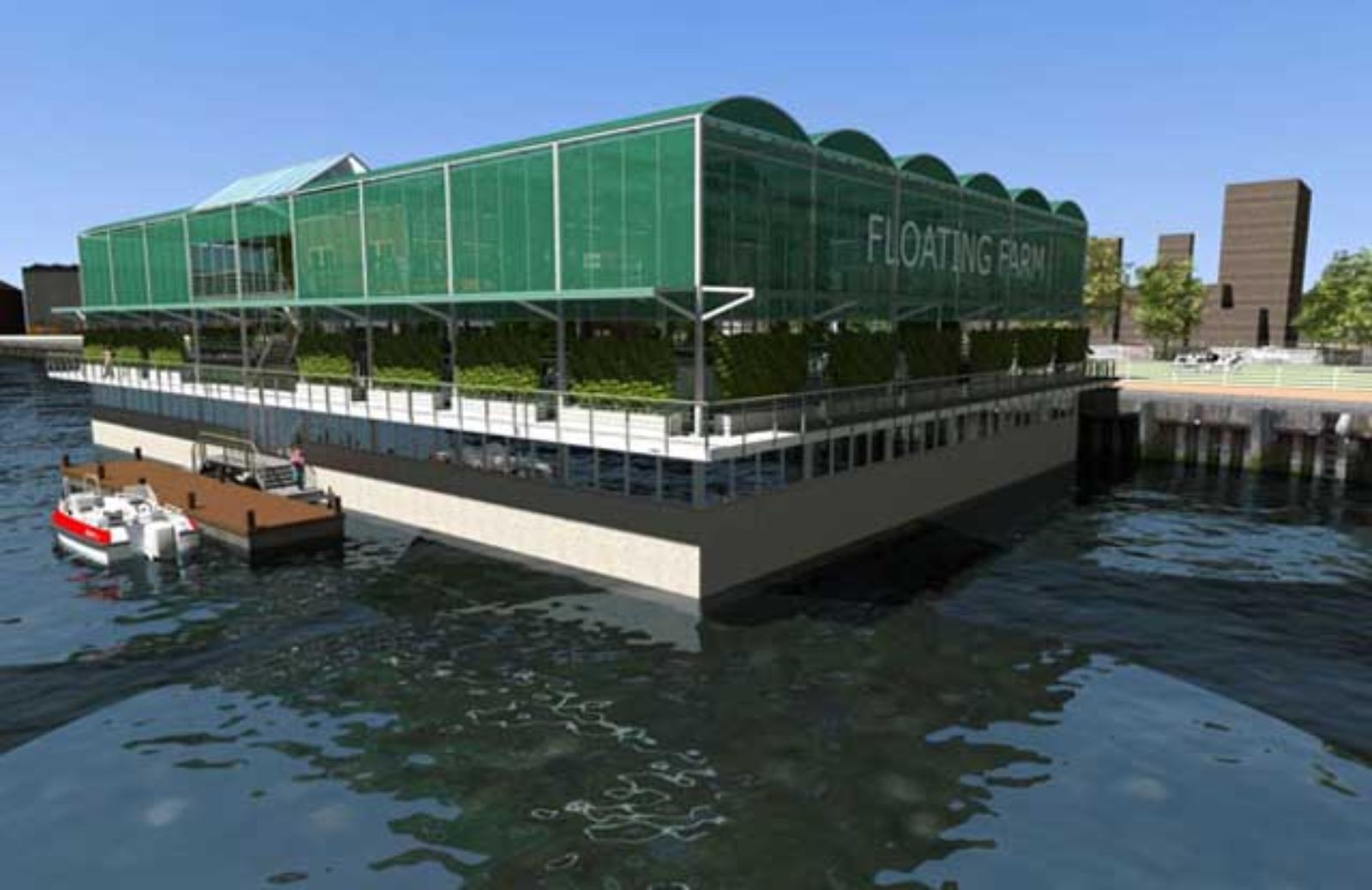 Floating Farm, la fattoria galleggiante di Rotterdam