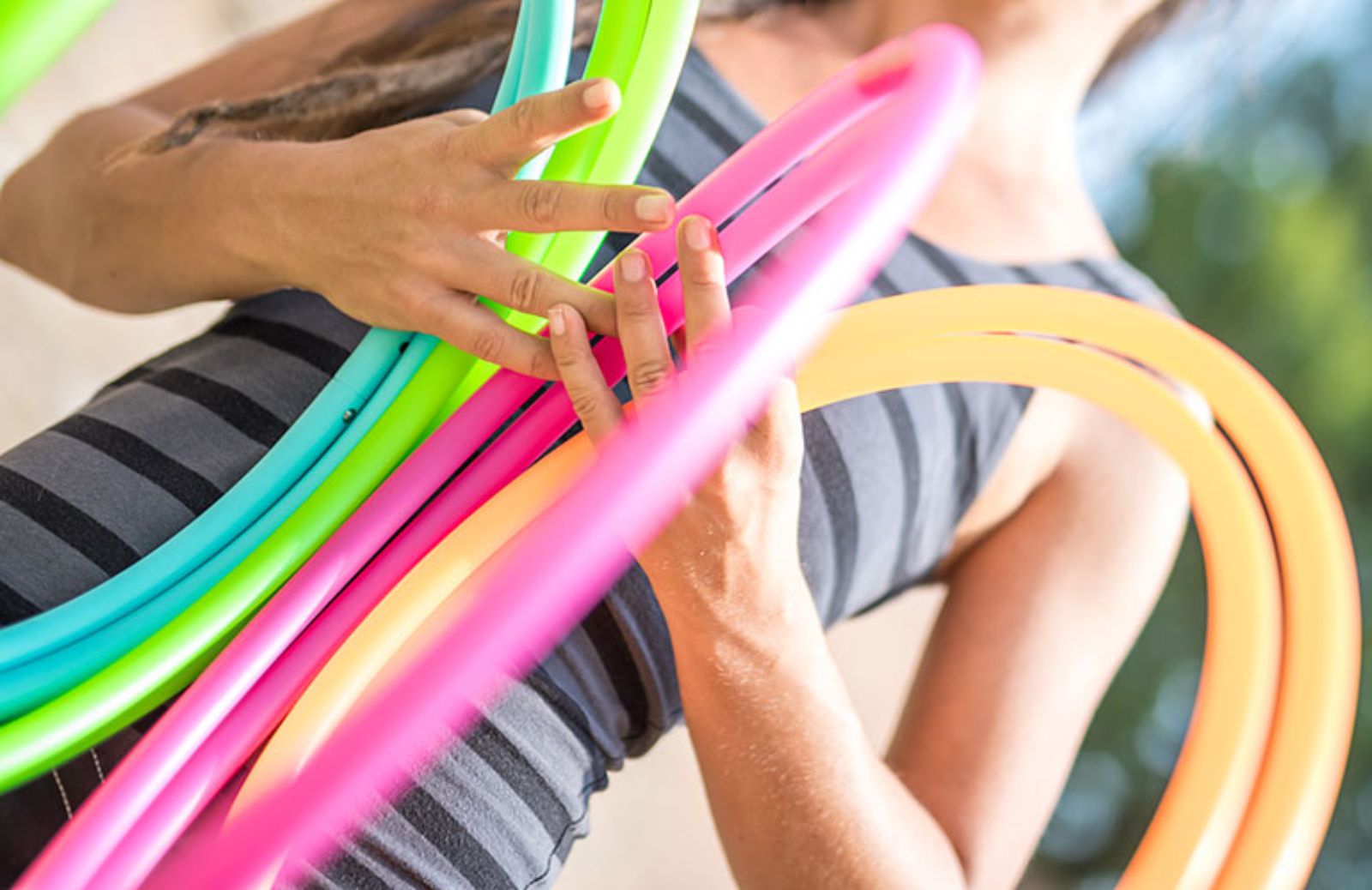 Hula hoop: tre modelli dedicati al fitness