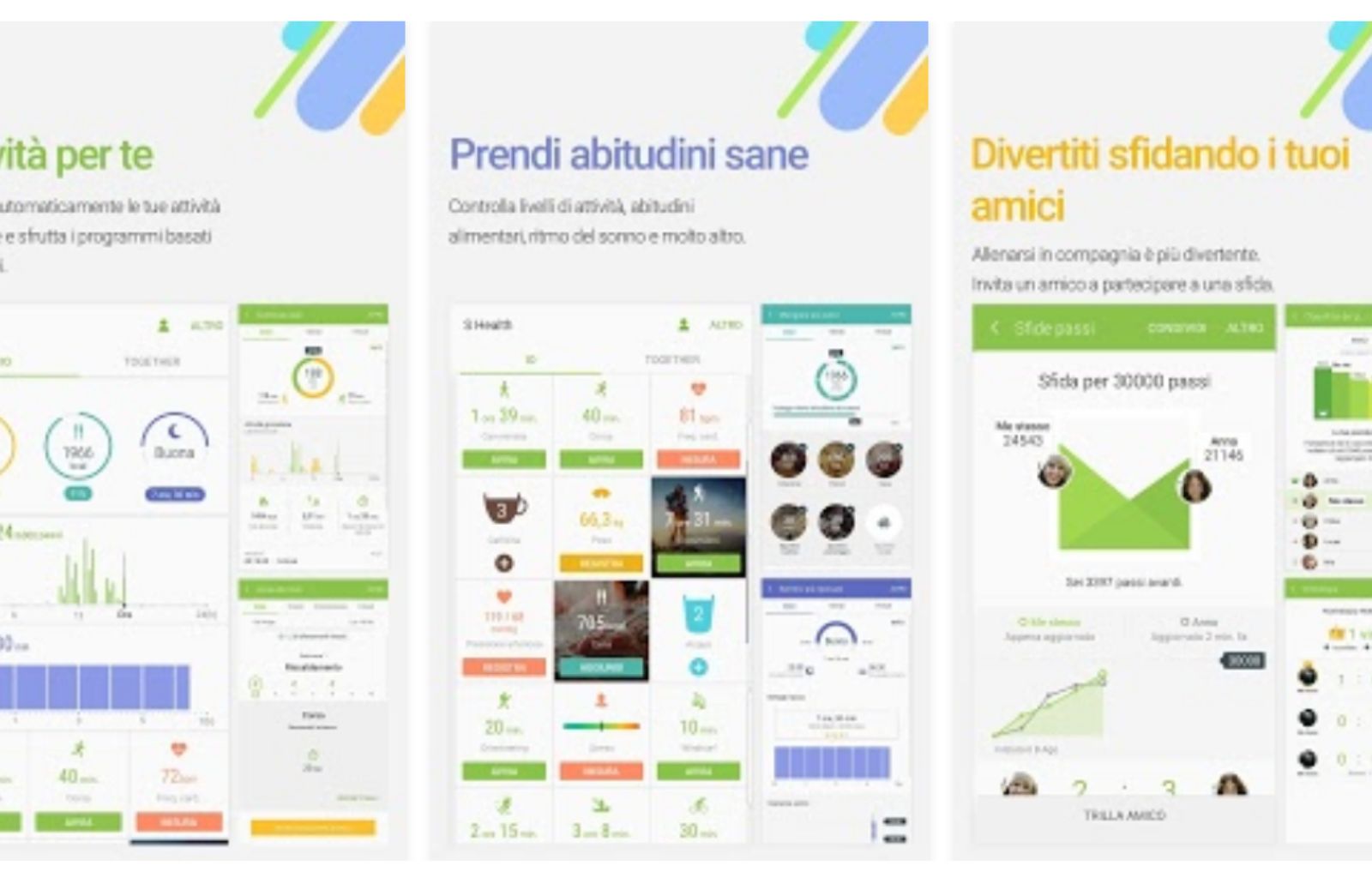 Allenarsi con le fitness-app: S Health di Samsung