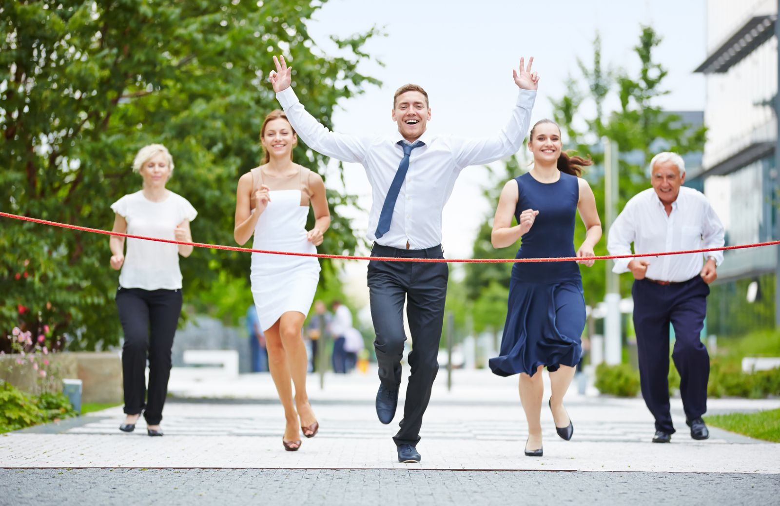 Il segreto per lavorare in armonia? Correre con i colleghi!