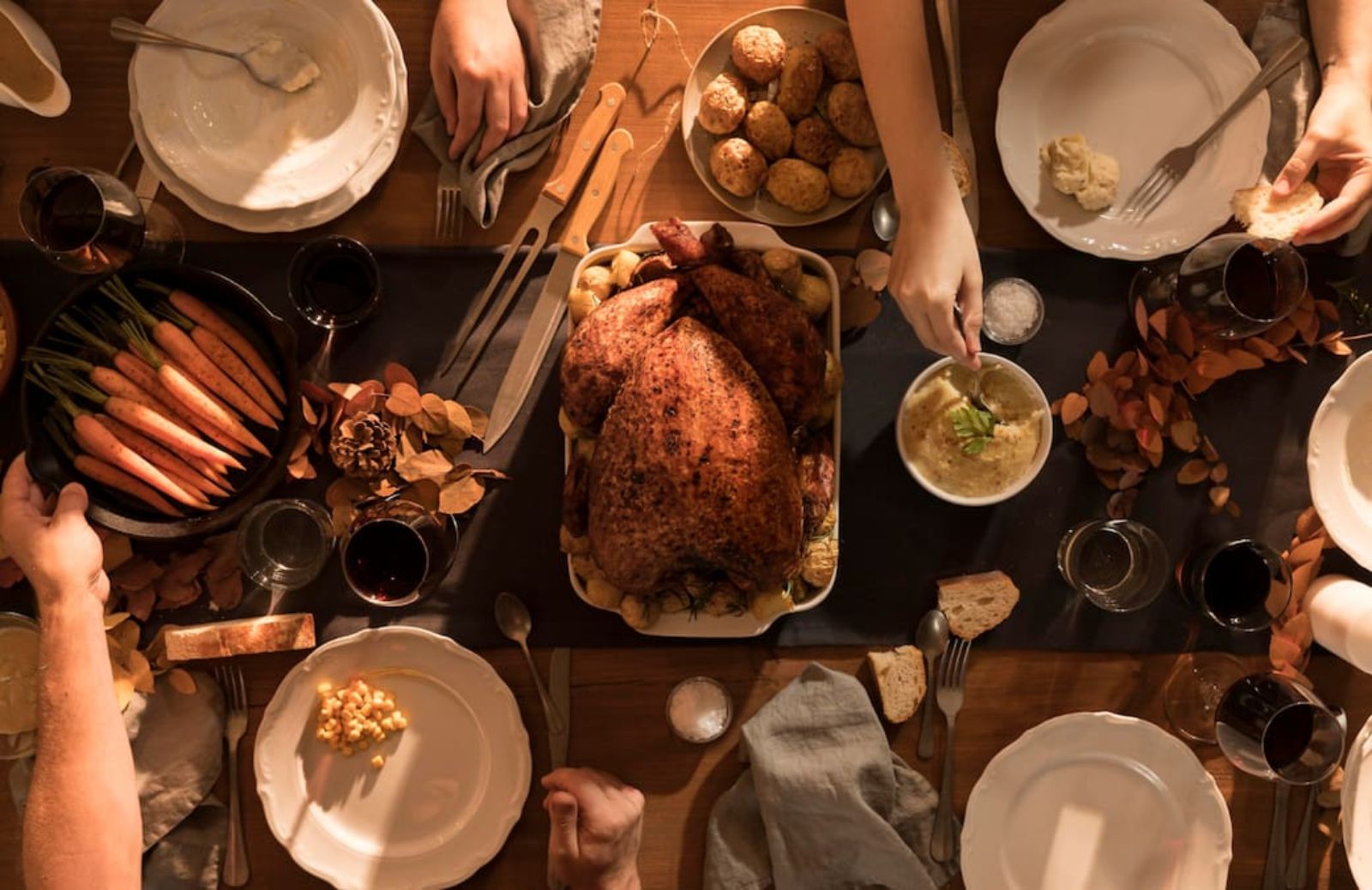 Menù per il giorno del ringraziamento, dall'antipasto al dolce