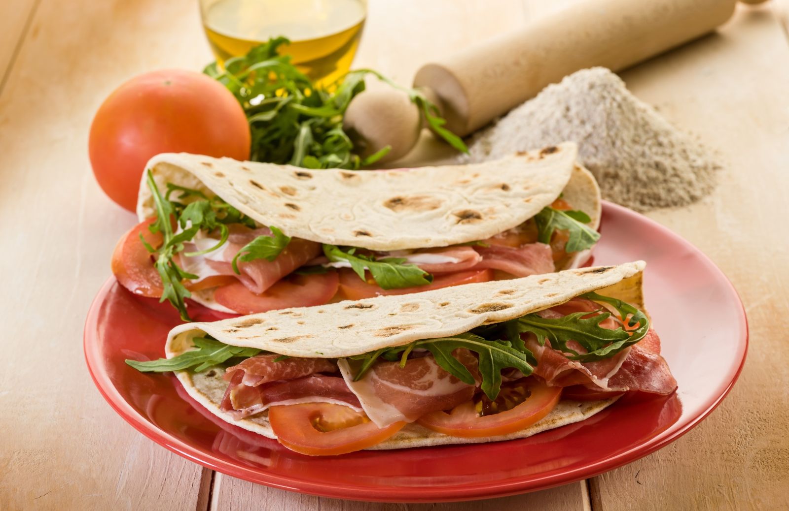 Piadine farcite: 10 ripieni (anche veg)