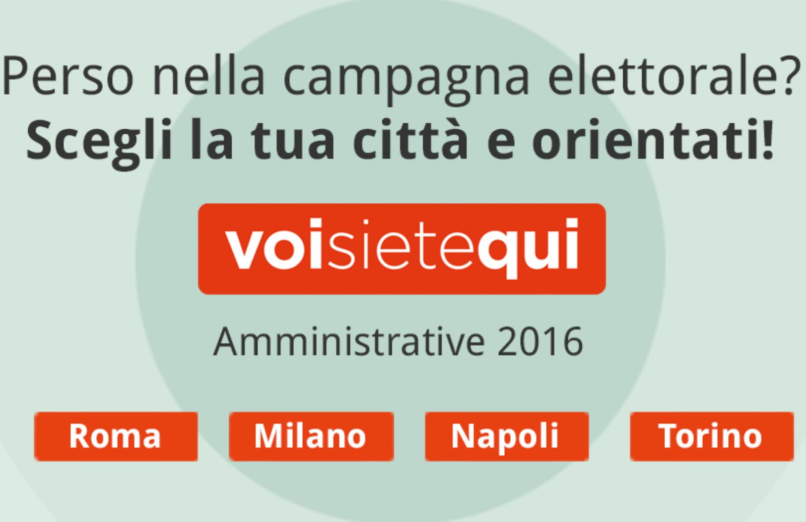 Elezioni amministrative: quale sindaco votare? Ecco il test di Openpolis