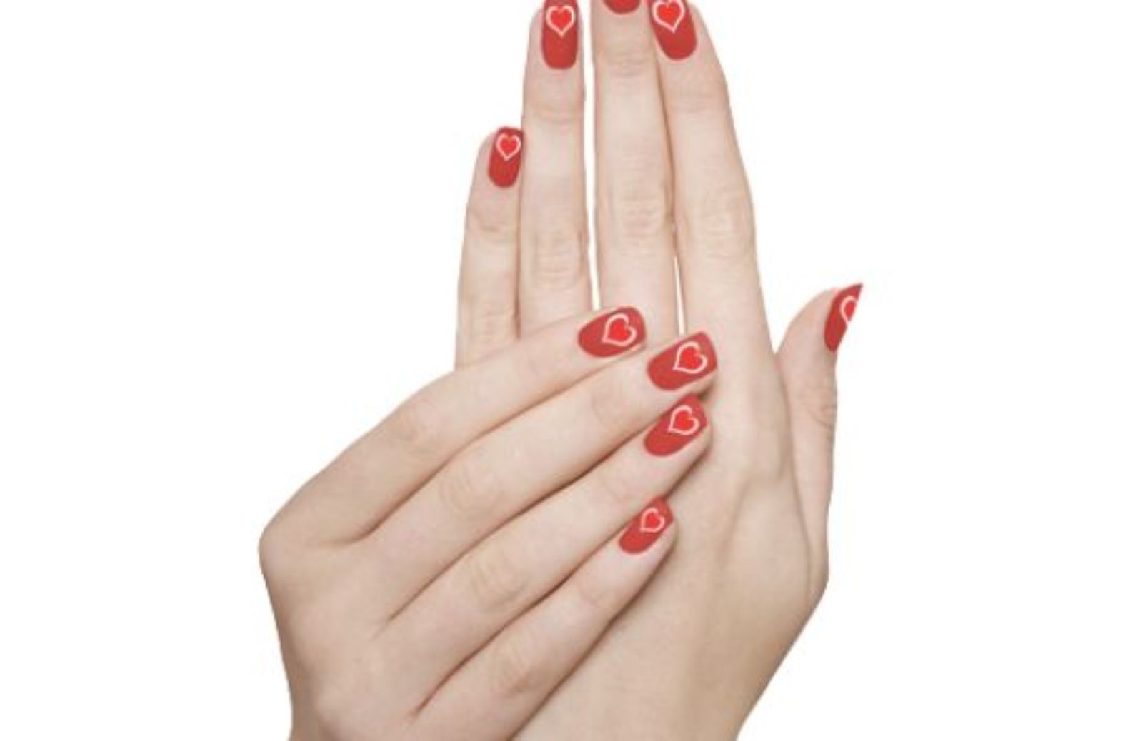 Come fare una manicure con i cuori per San Valentino