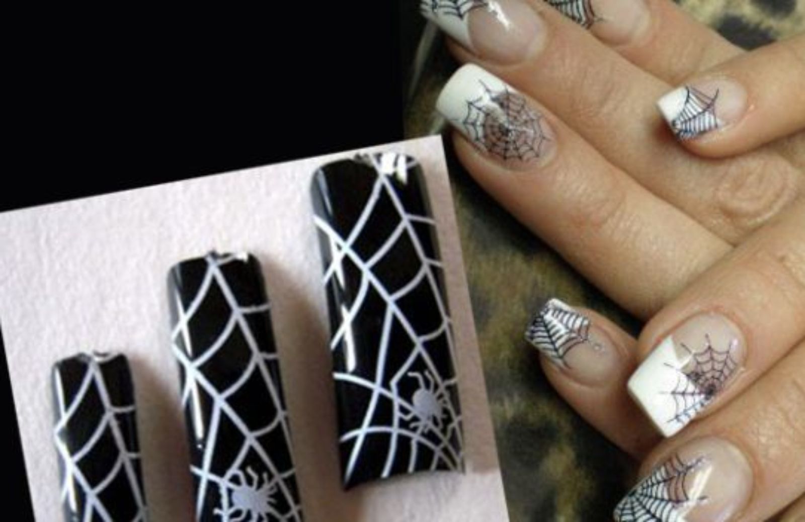 Come fare una manicure a ragnatela per Halloween