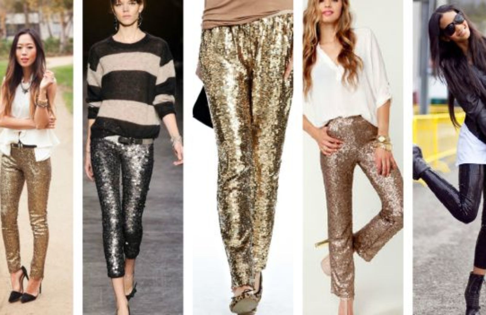 Come abbinare un pantalone di paillettes