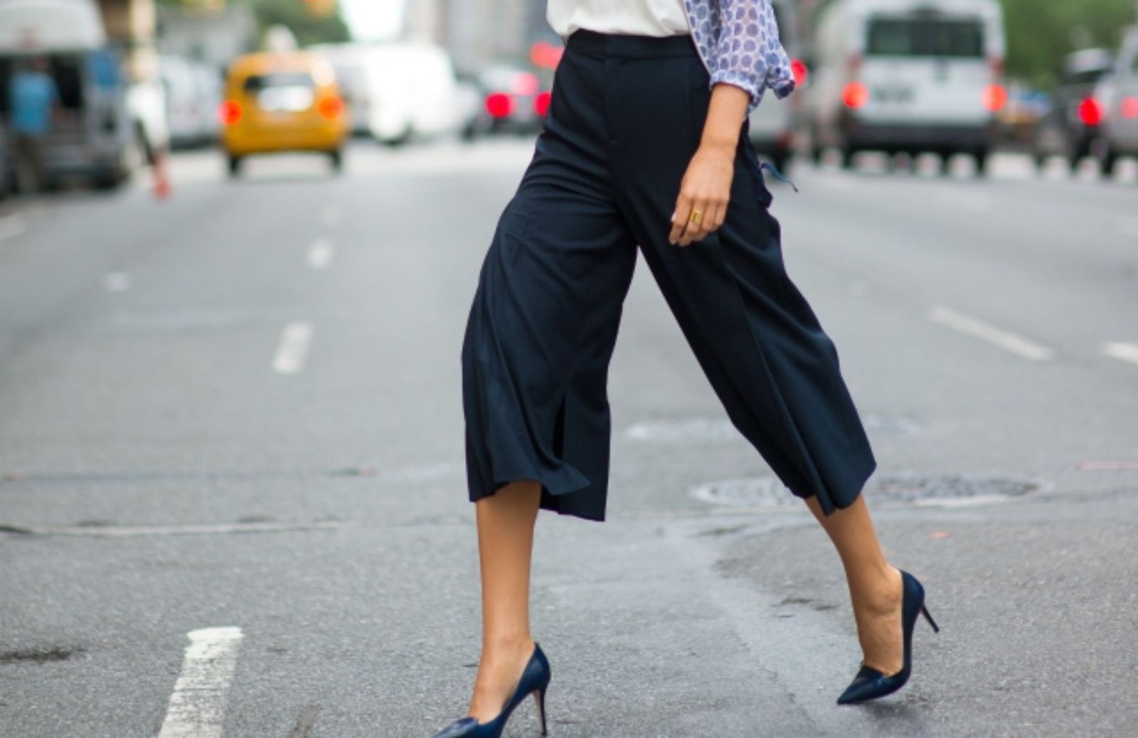 Come indossare i pantaloni culottes