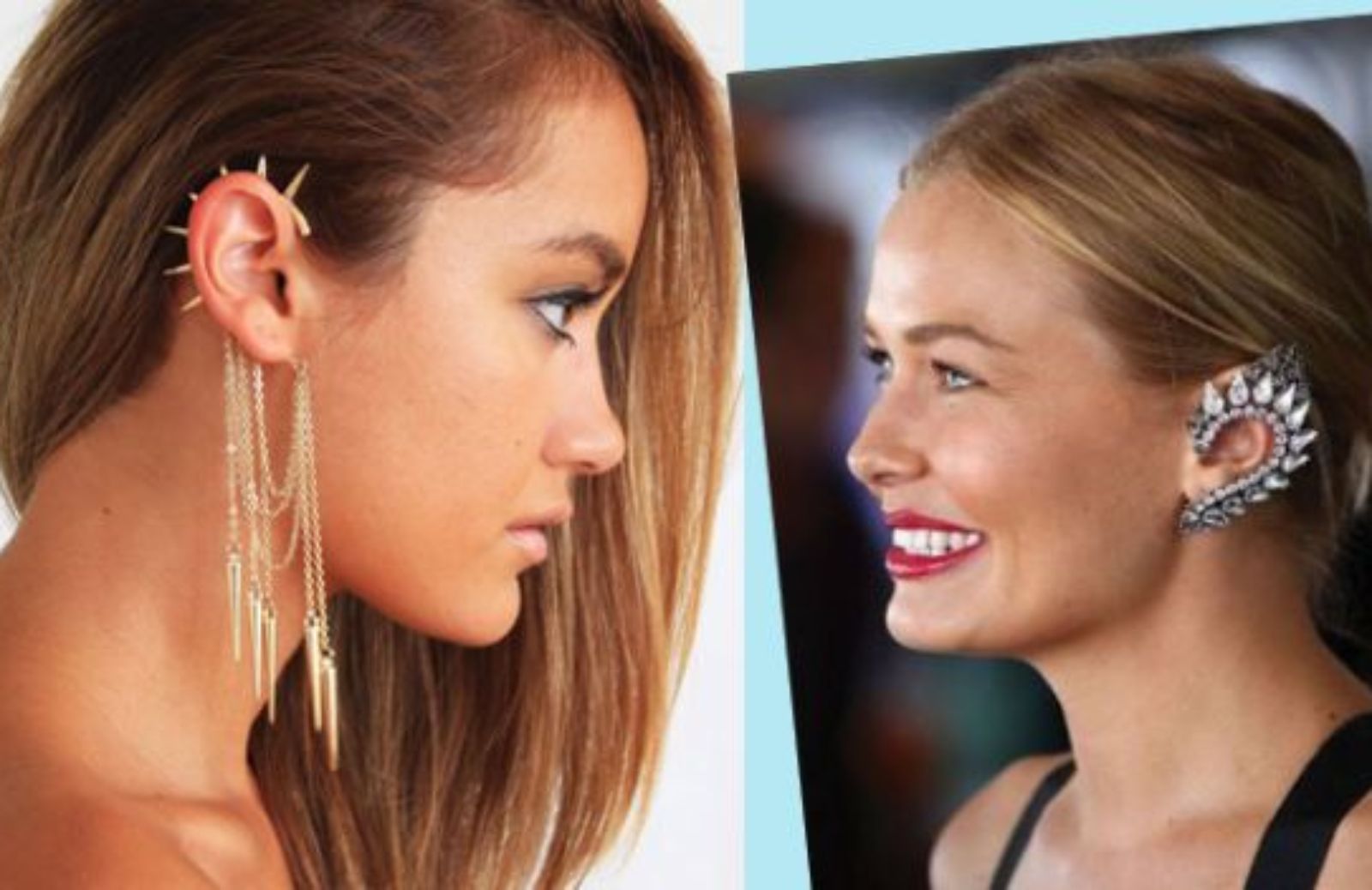 Come indossare l'ear cuff, l'orecchino senza buchi