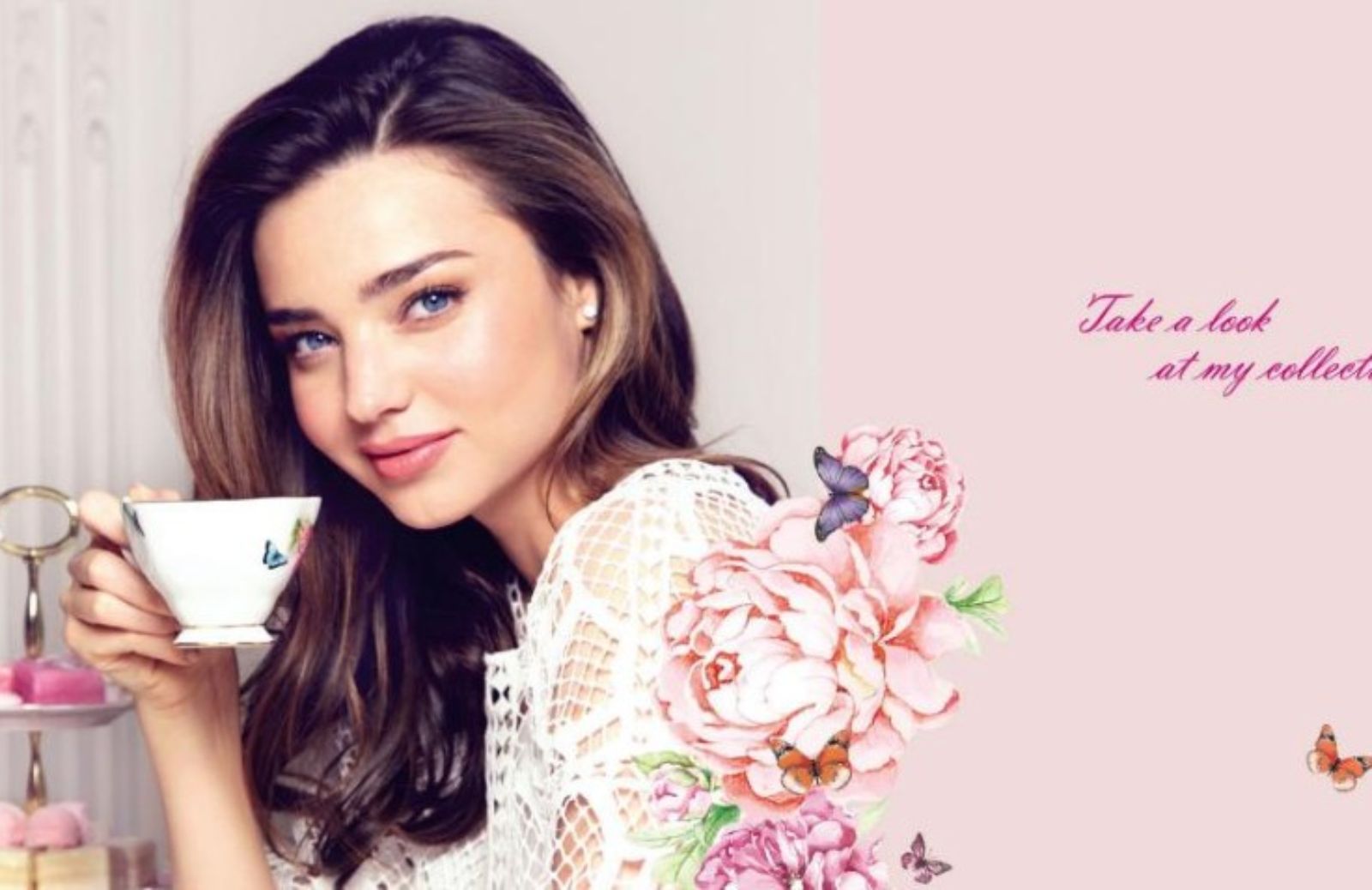 Miranda Kerr designer per la Royal Albert China