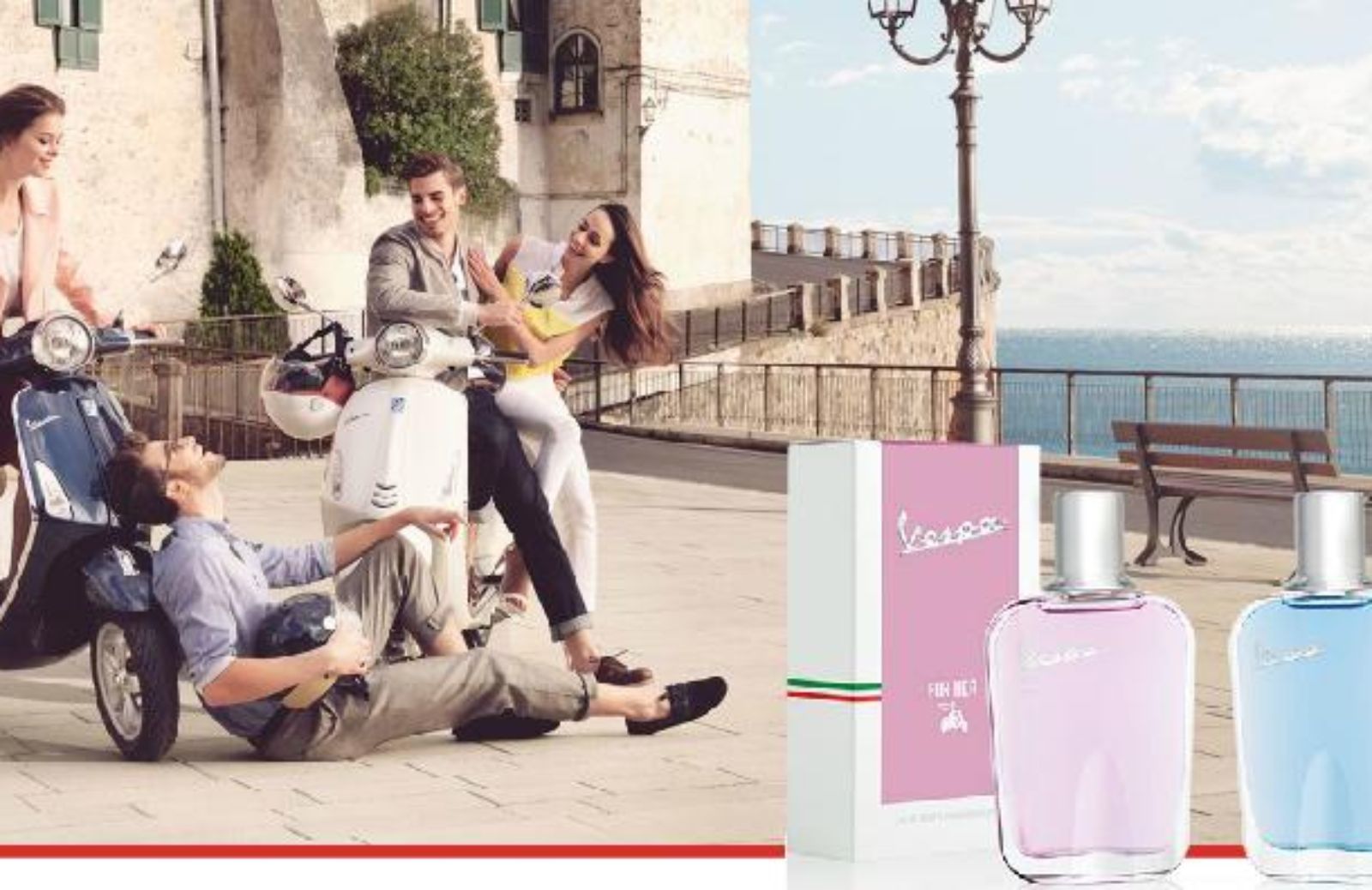 Profumi d'estate: in arrivo le nuove fragranze Vespa for Him e For Her 