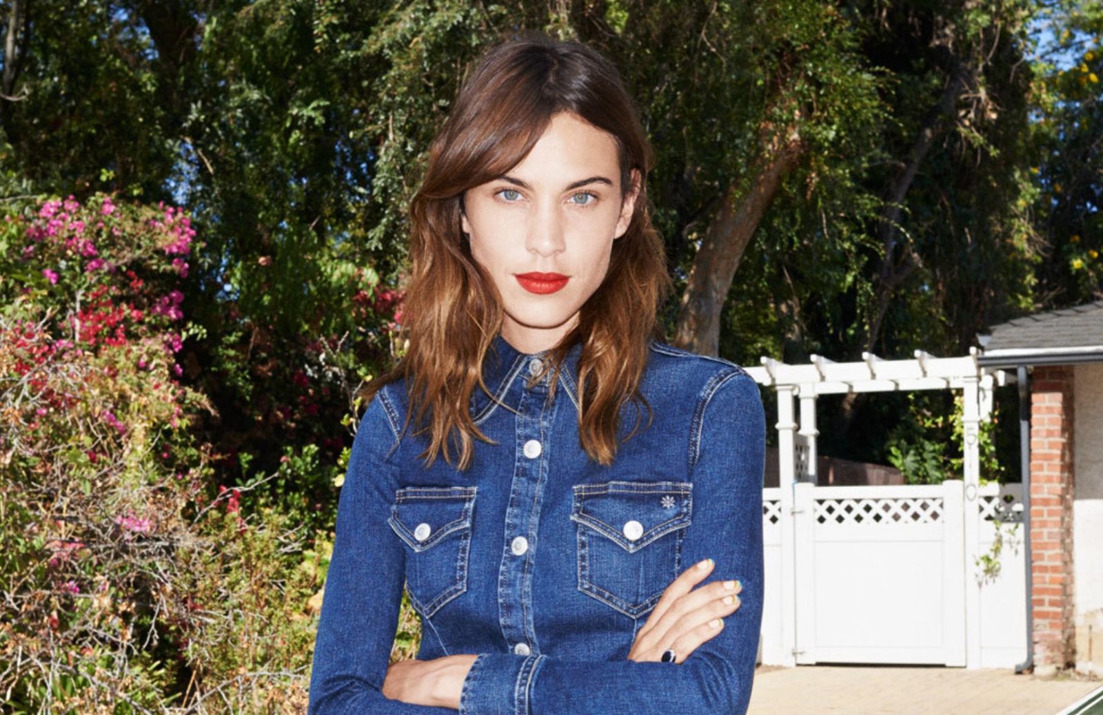 Una collezione tutta denim per Alexa Chung