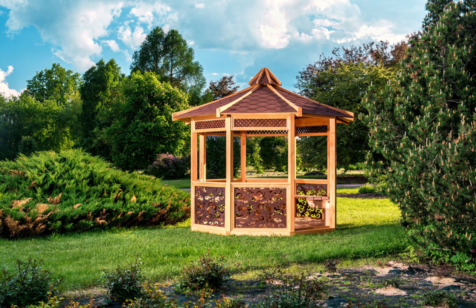 Come scegliere il gazebo adatto al tuo giardino