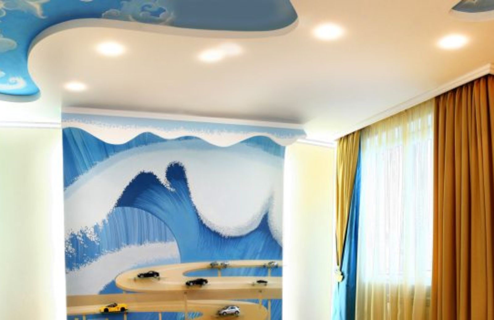 Come tappezzare il soffitto