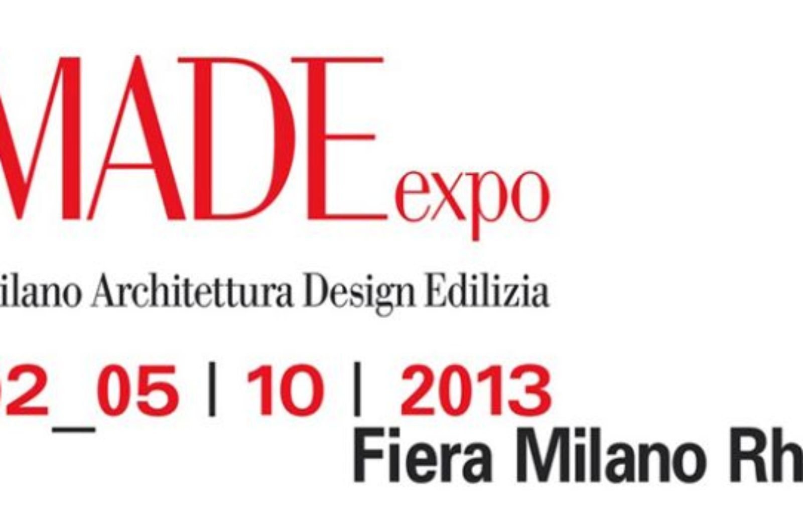 MADE EXPO: l'Italia riparte dalle costruzioni