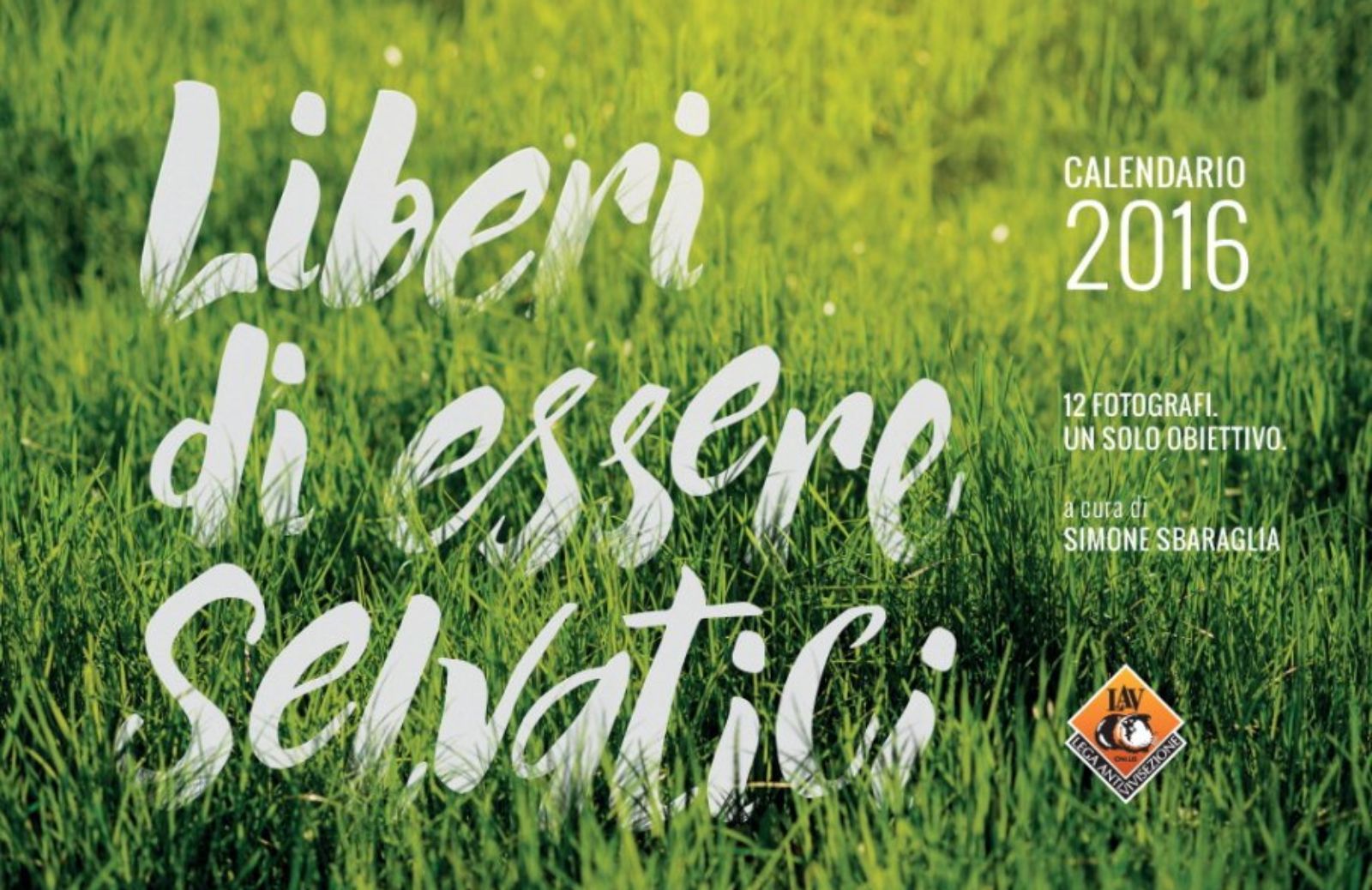 Liberi di essere selvatici, il calendario Lav 2016