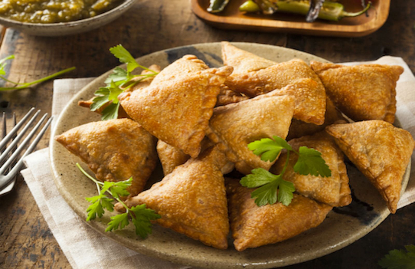 Come fare un antipasto di samosa indiane