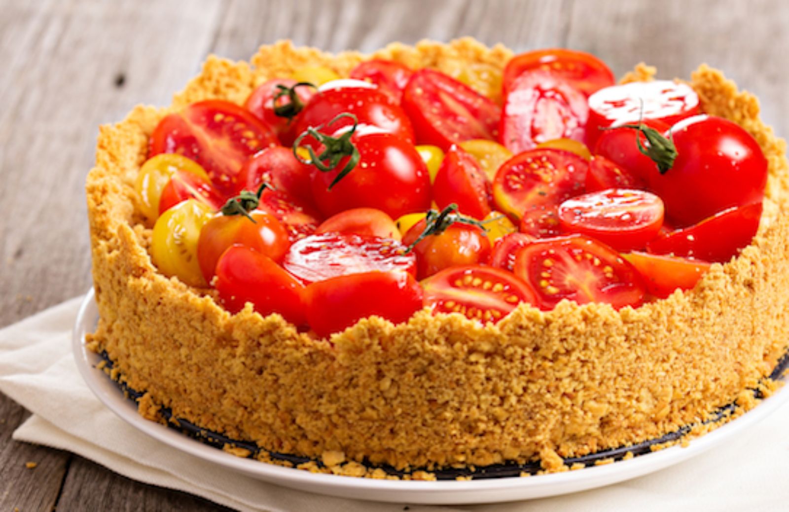 Come fare una cheesecake di verdure