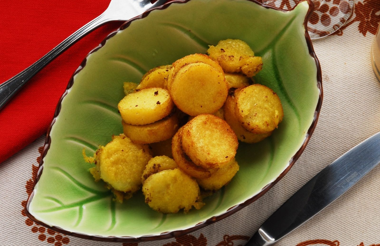 Dischi di polenta farciti: che delizia!