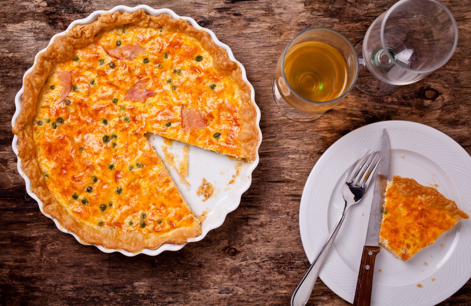 Quiche piselli e prosciutto: una ricetta semplice e veloce