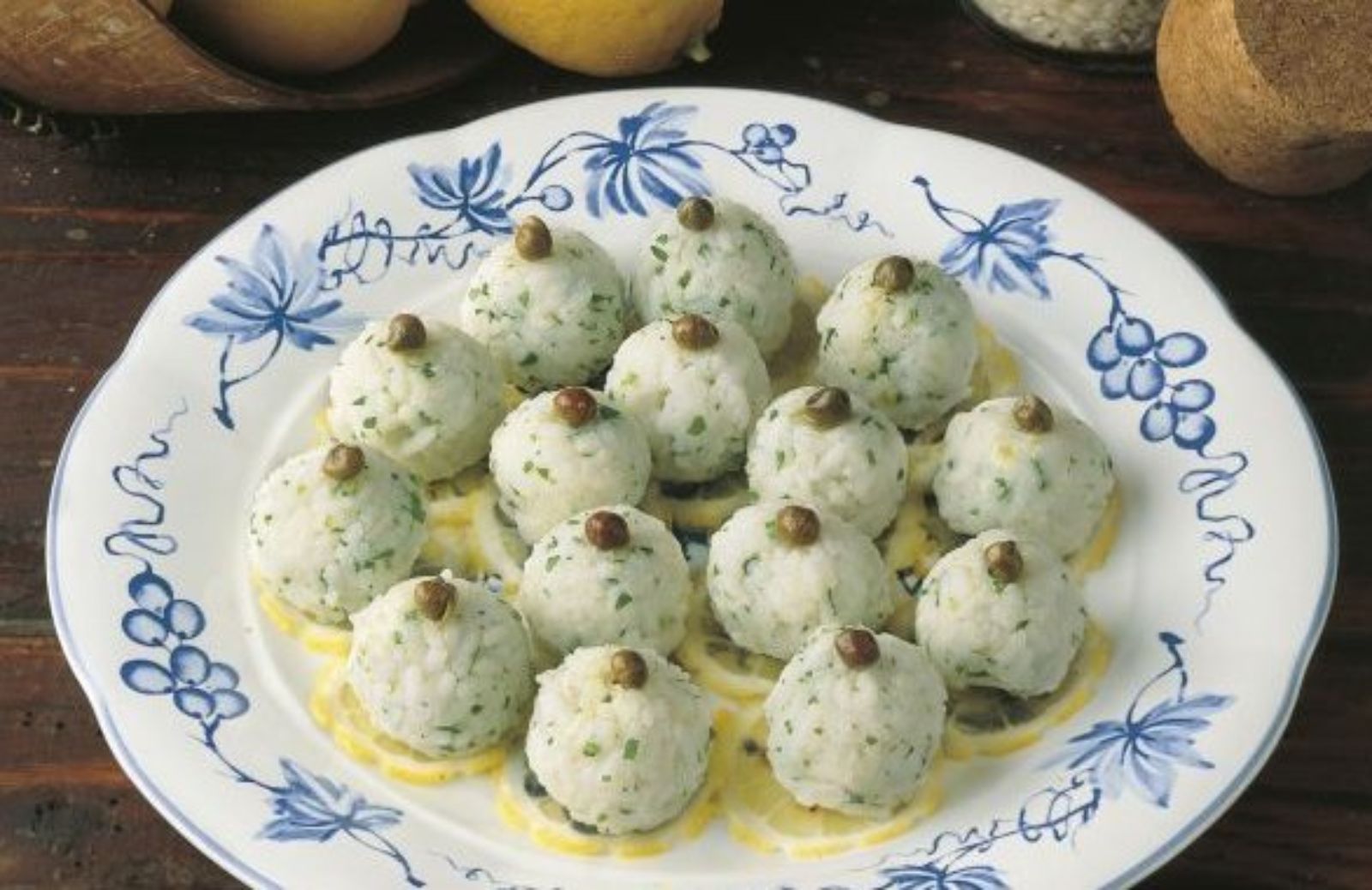 Ricette light: palline di riso al limone