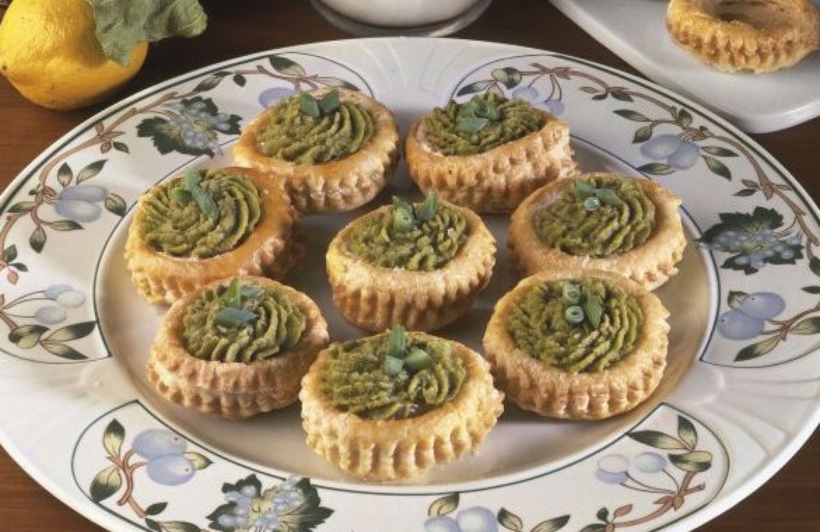 Vol-au-vent con crema di fagiolini: un antipasto 