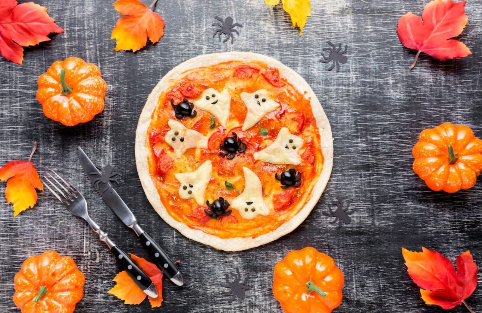 Pizzette mostruose di Halloween: la ricetta