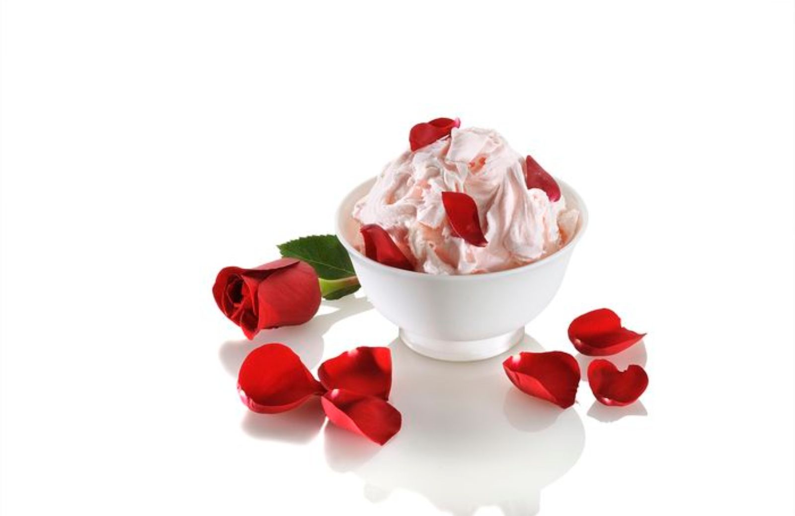 Come fare il gelato alle rose