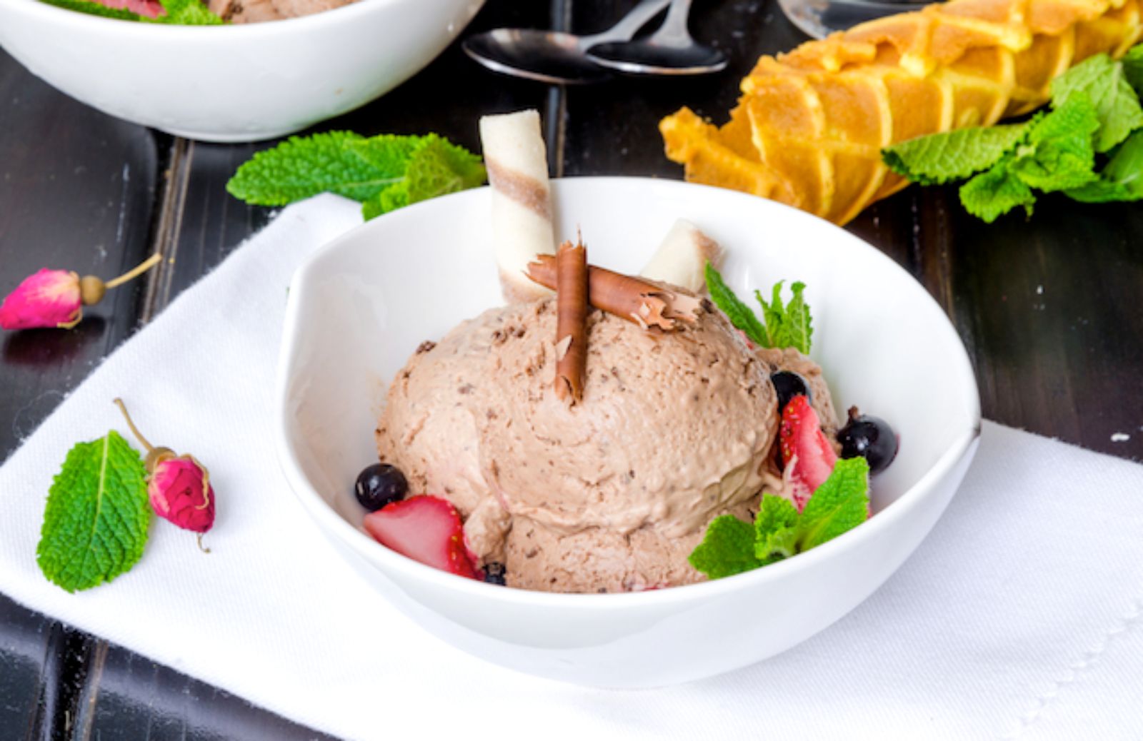 Come fare il gelato vegan al cioccolato