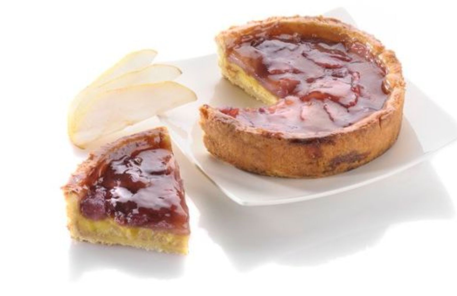 Come fare la crostata di pere al vino