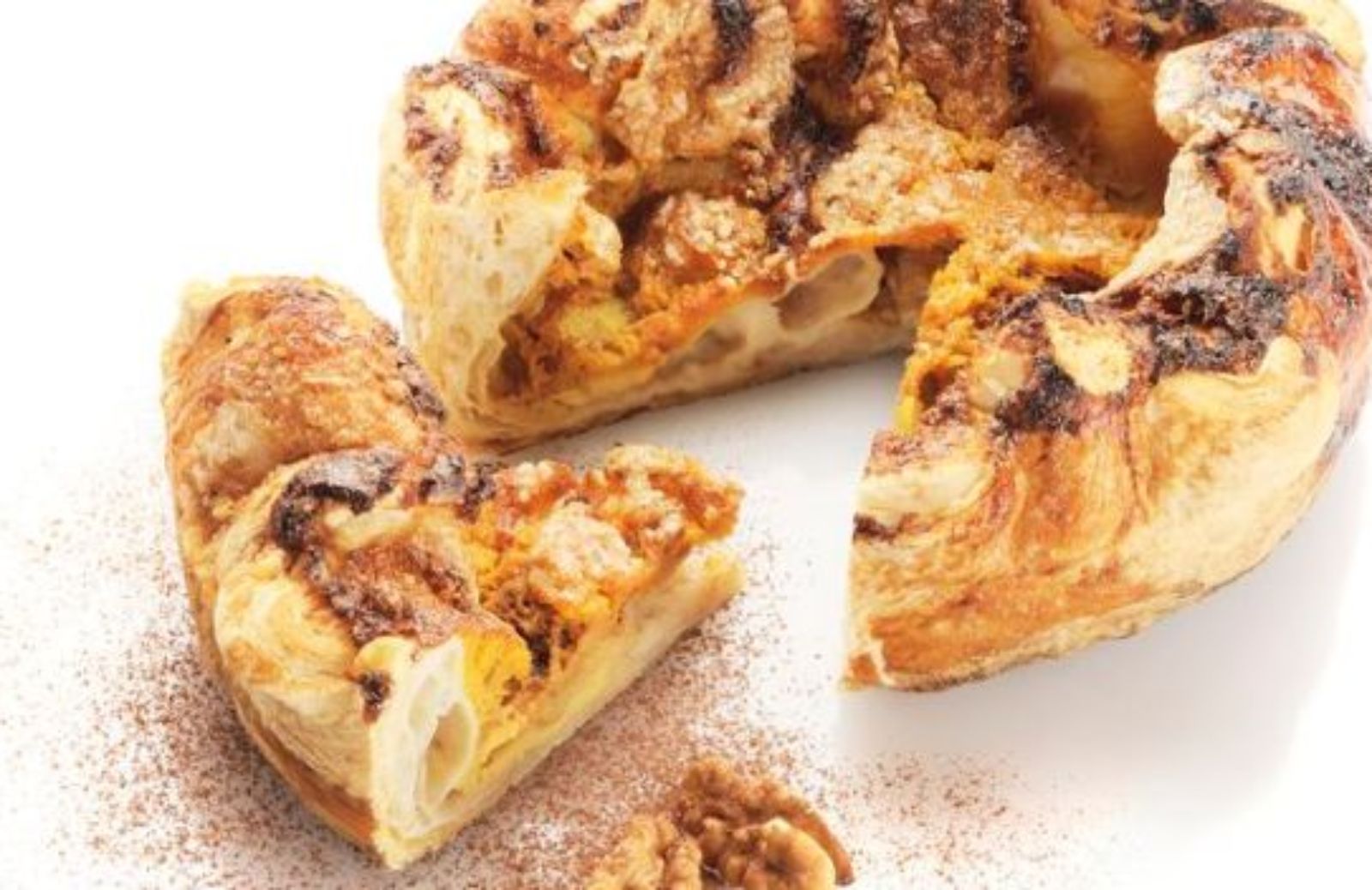 Come fare la quiche alla zucca, cacao e noci