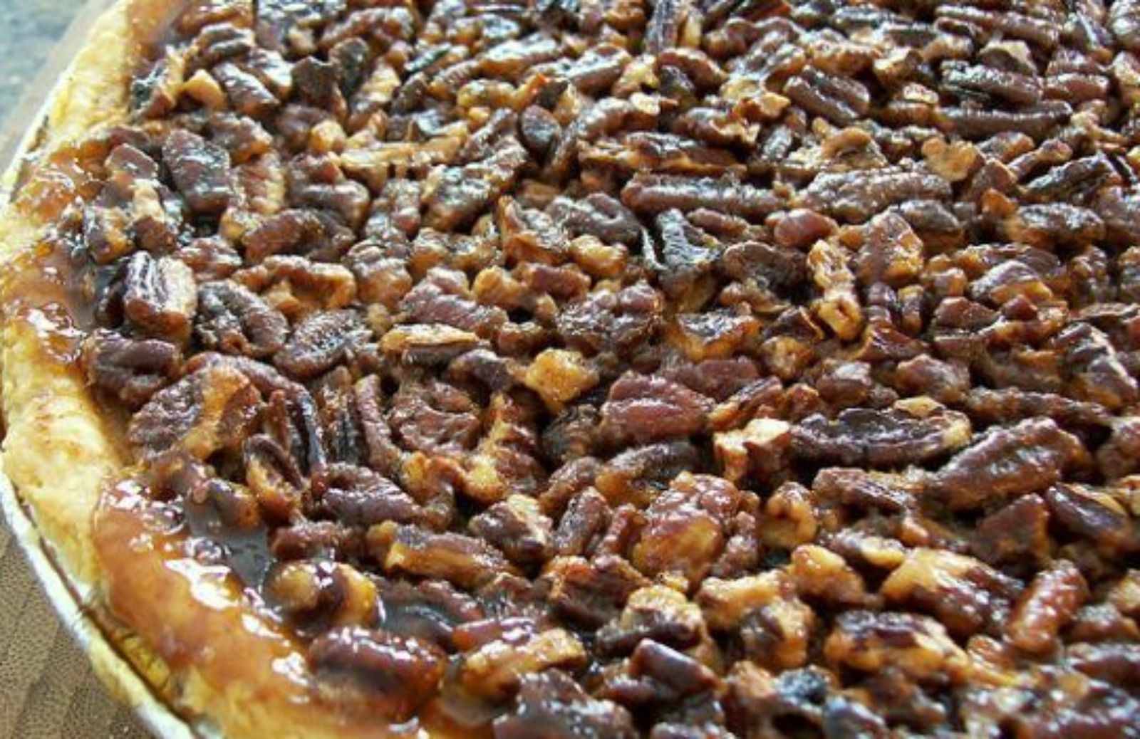 Come fare una torta di mirtilli e noci Pecan