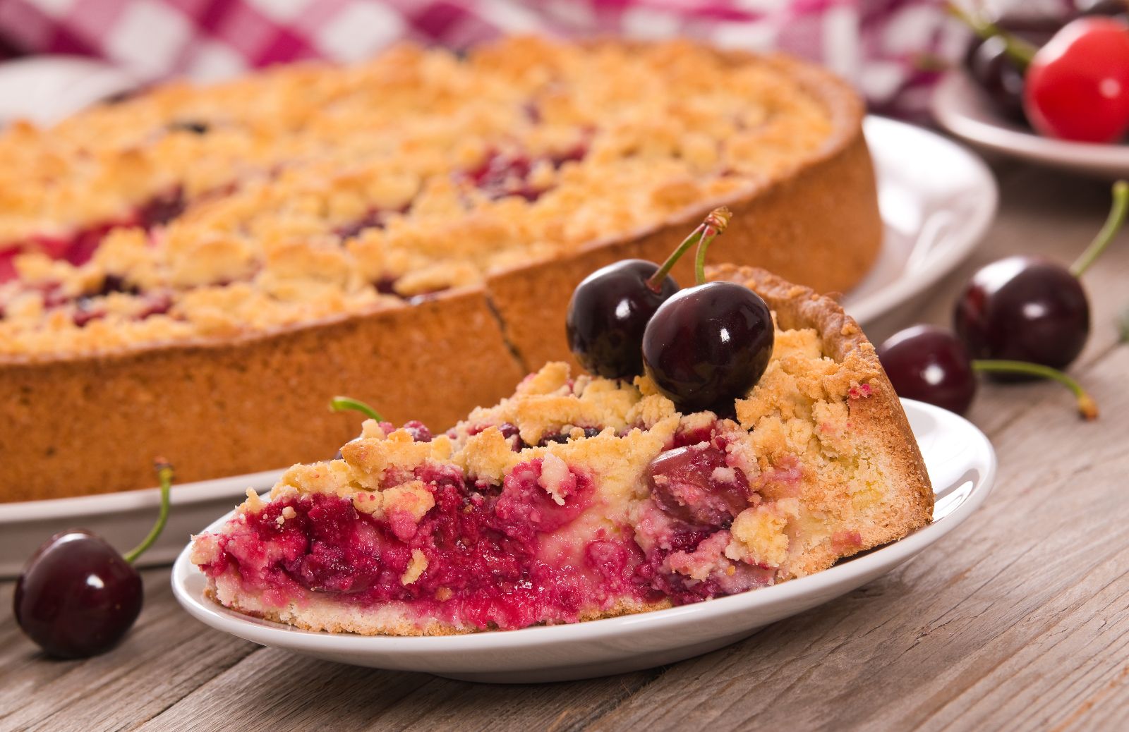 Crostata di ciliegie e ricotta, la ricetta facile