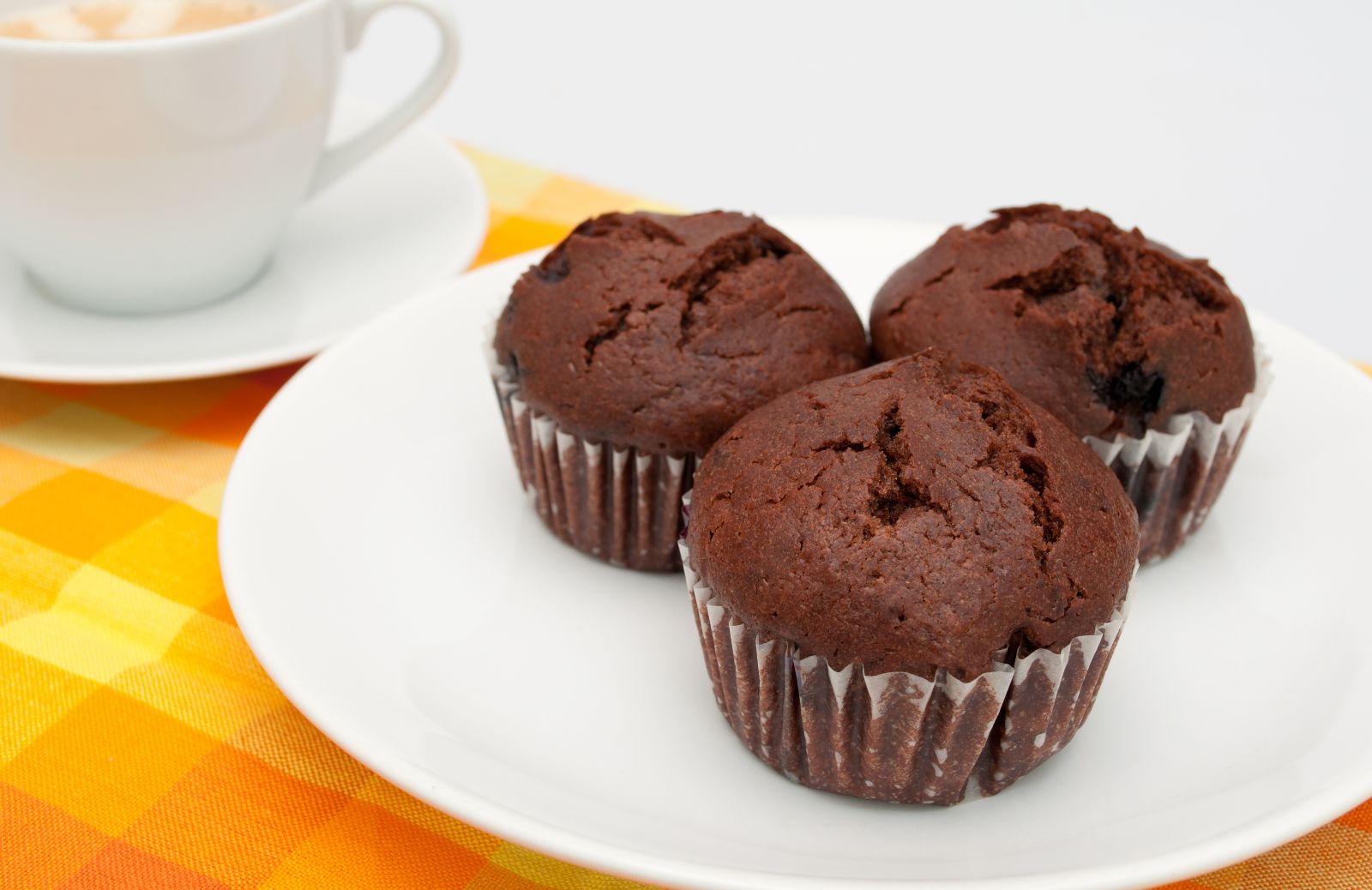 Muffin al cioccolato con farina di riso: la ricetta