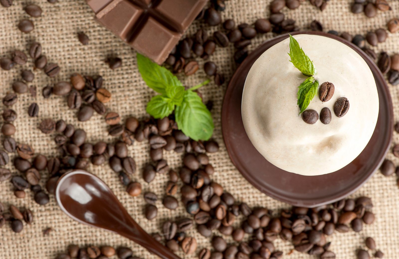 Come fare il sorbetto al caffè in bottiglia