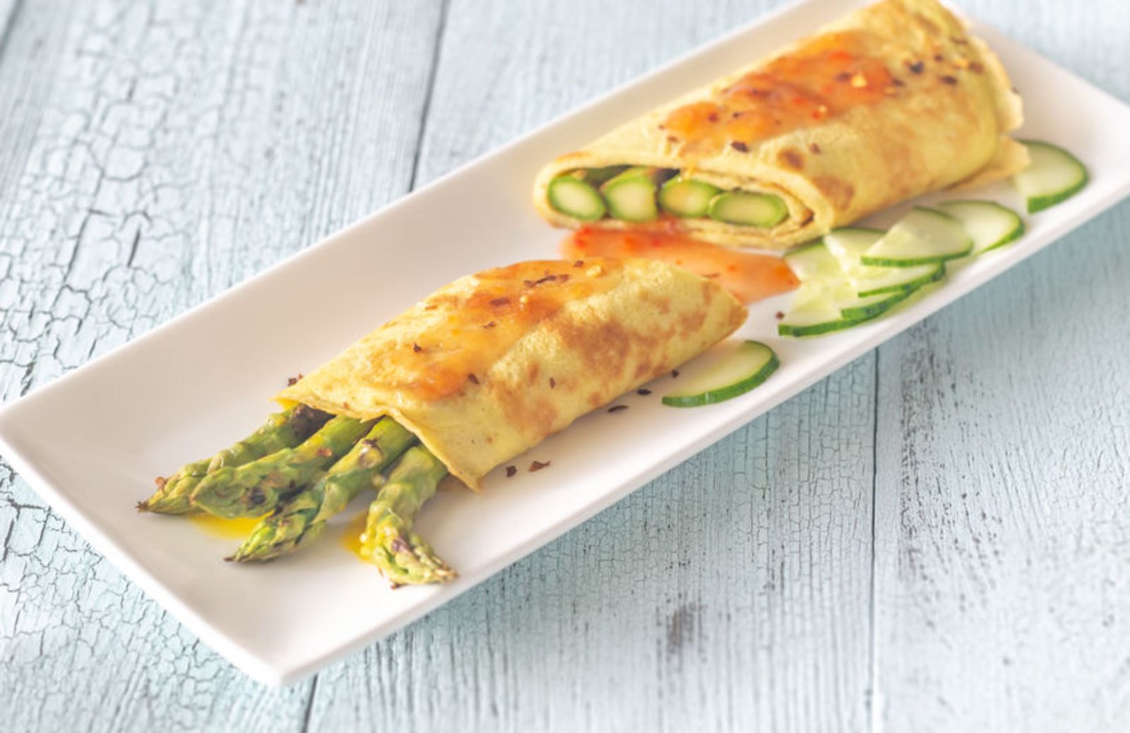 Come fare le crepes agli asparagi