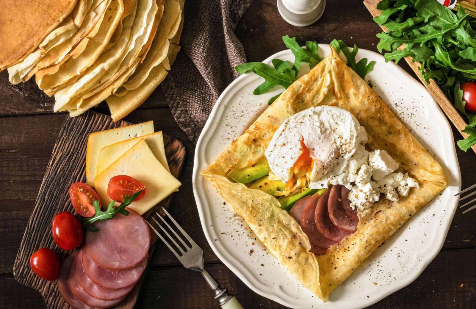 Piatti tipici francesi: la ricetta originale delle Galettes bretoni