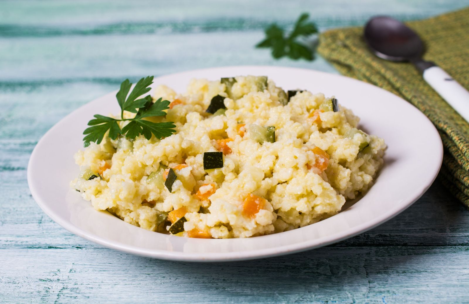 Porridge salato: ricetta con verdure