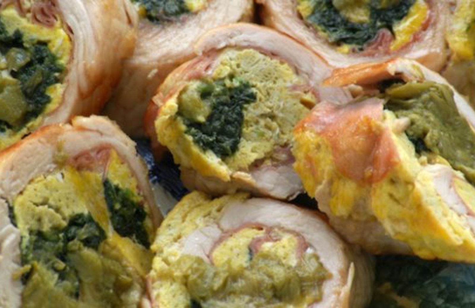 Come fare un rotolo di pollo e verdure