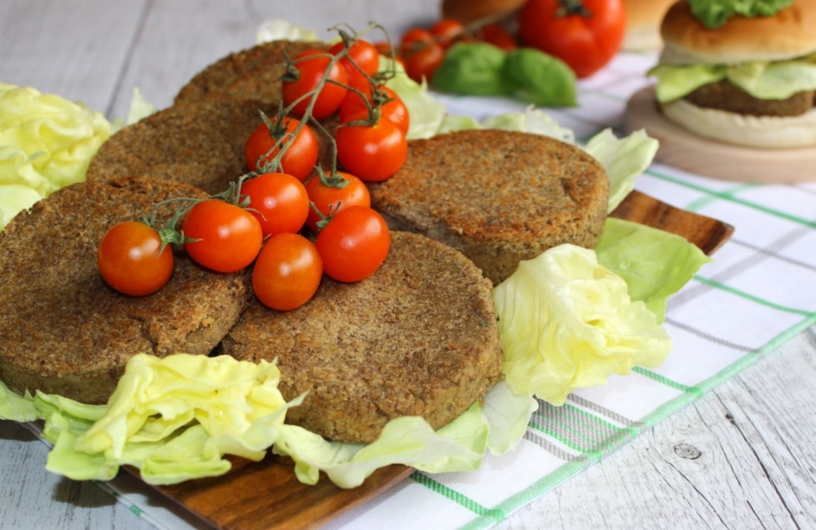 Ricette senza: burger di lenticchie... Senza carne!