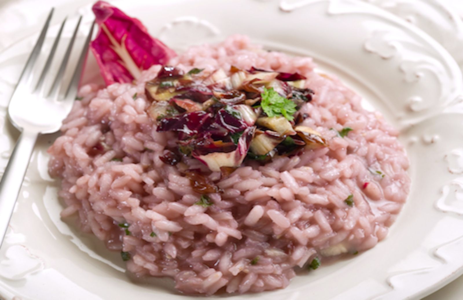 Come fare il risotto al radicchio