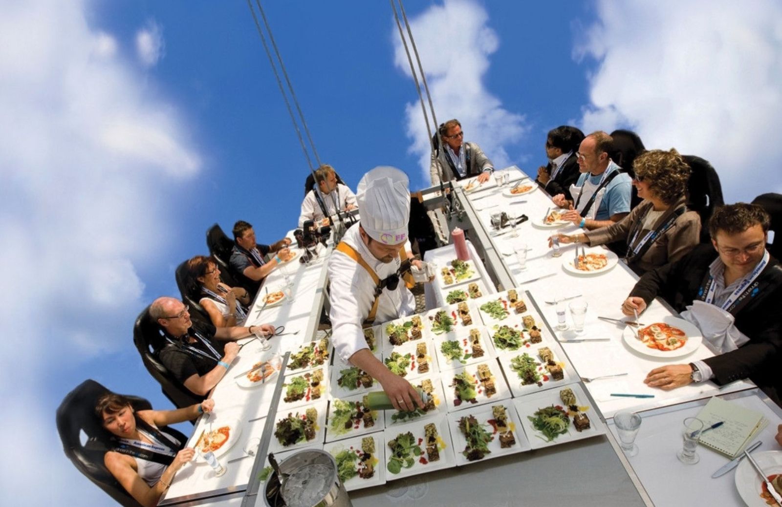 A Roma arriva Dinner in the Sky