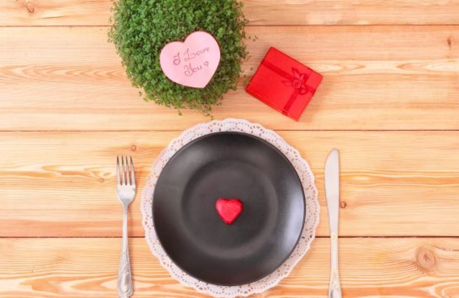 Il menu green di San Valentino: dall'antipasto al dolce