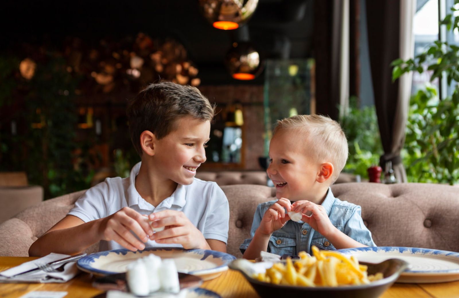 Il galateo dei bambini a tavola