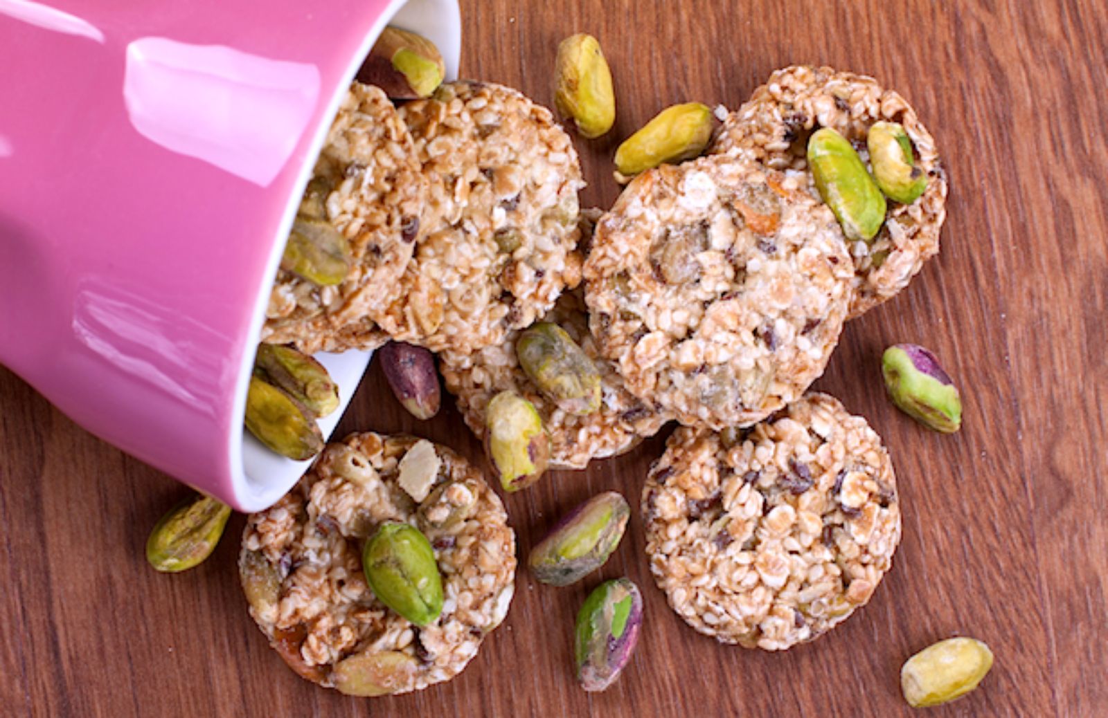 Come fare i biscotti sesamo e pistacchi