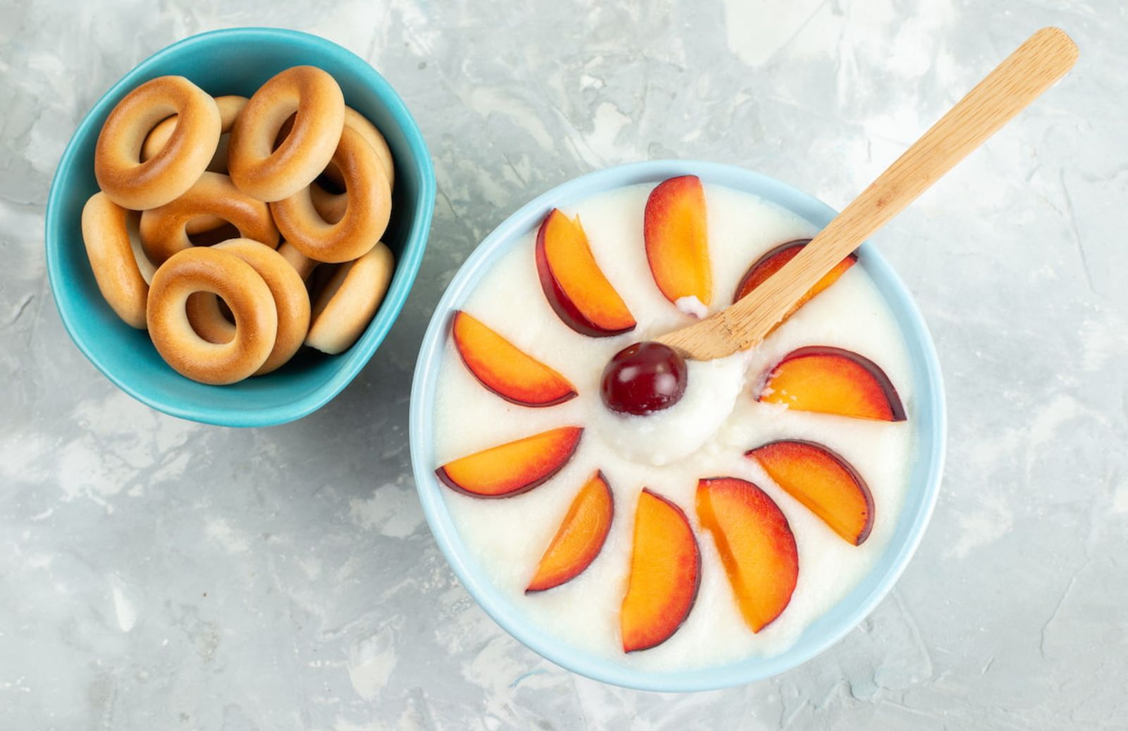 Coppetta di albicocche e yogurt: una golosa merenda per bambini